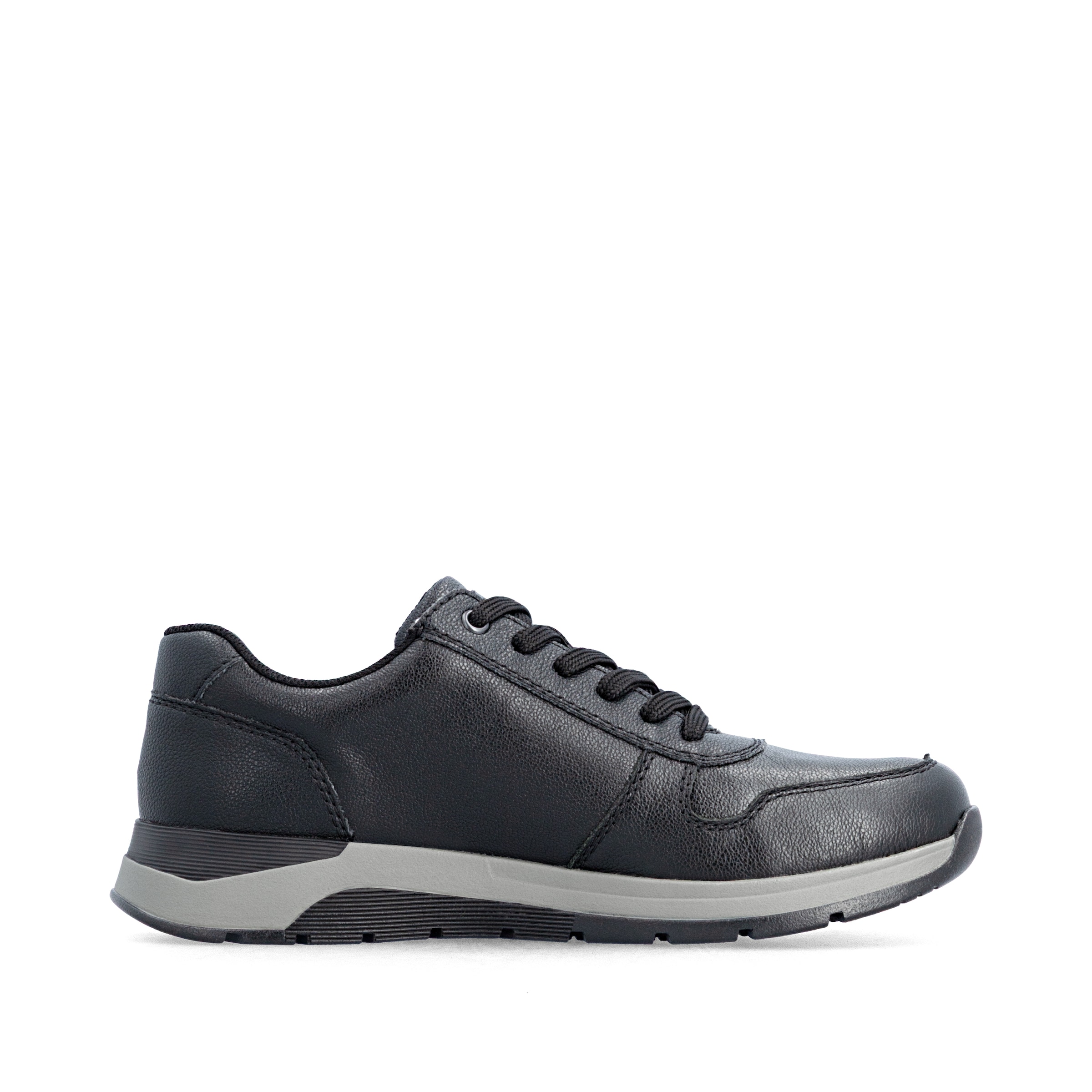 Rieker Lace-Up Shoes in Black