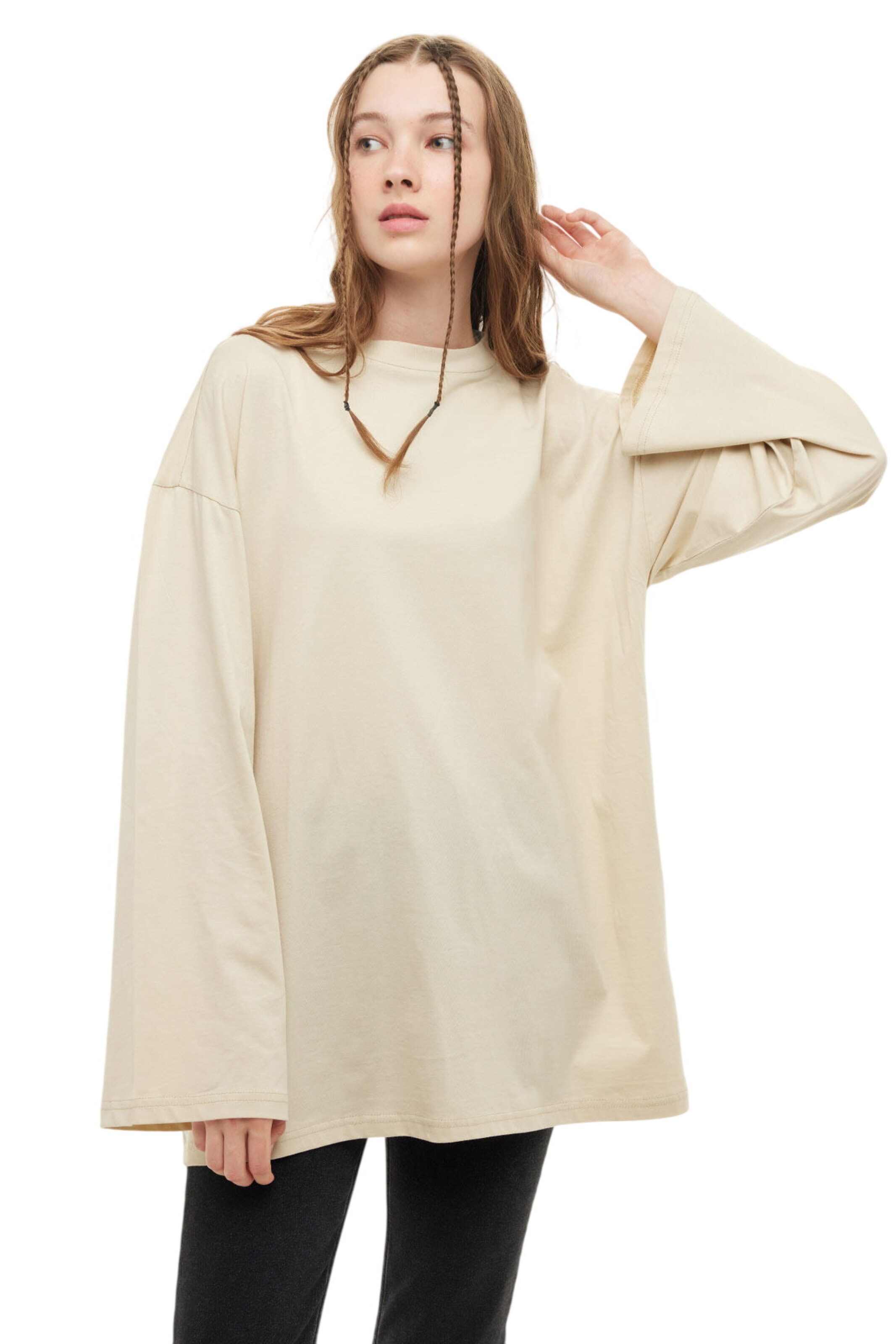 Sweat-shirt MANUKA en beige
