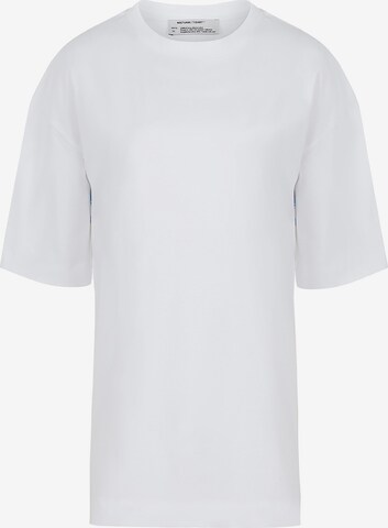 T-shirt NOCTURNE en blanc : devant