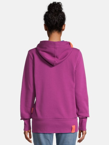 salzhaut Sweatjacke 'Schandarm' in Lila