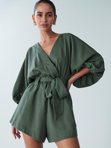St MRLO - Jumpsuit 'Maya' en verde: frente