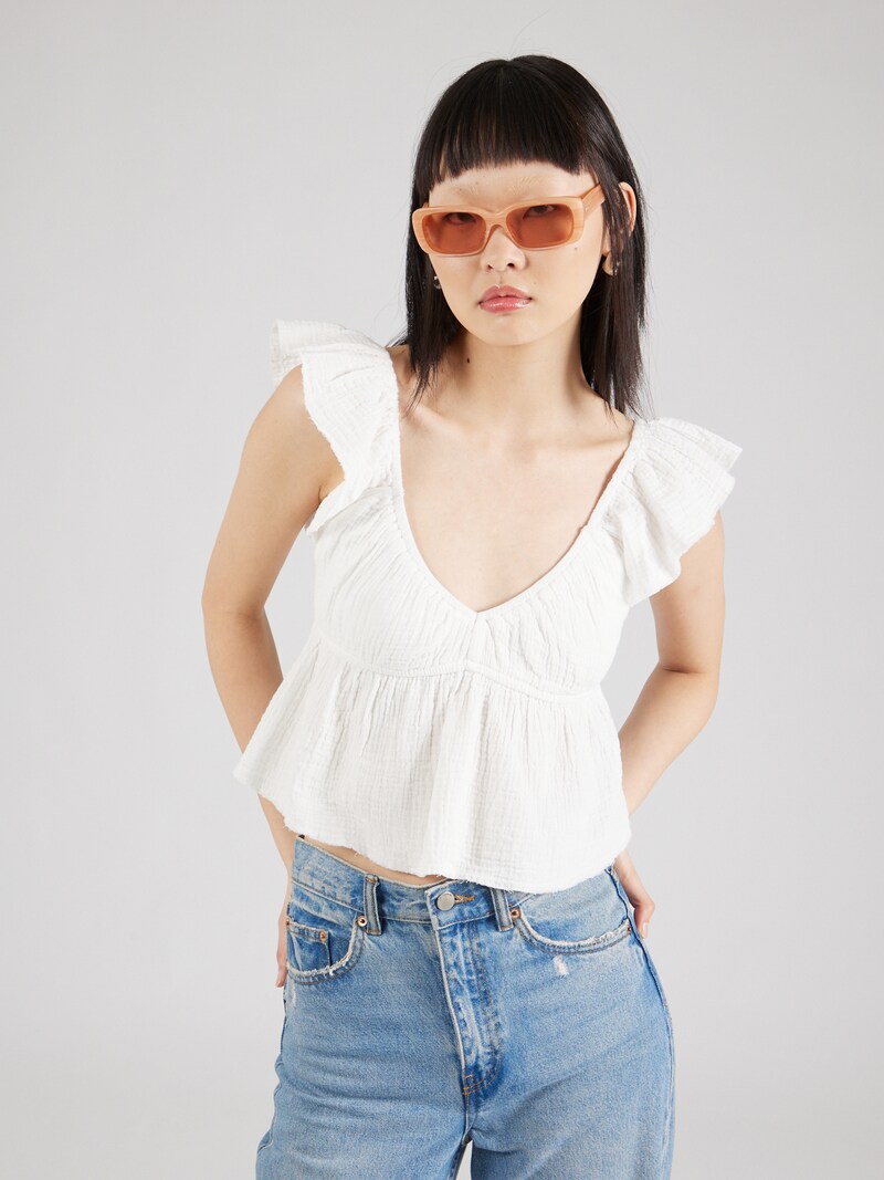 ROXY Top 'BRISA' in Wool White | ABOUT YOU
