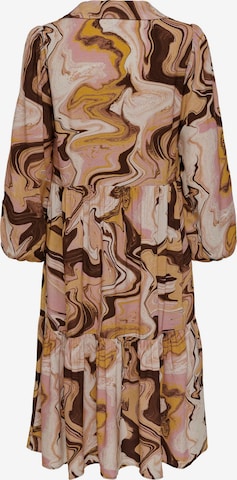 ONLY Shirt Dress 'NAJA' in Brown