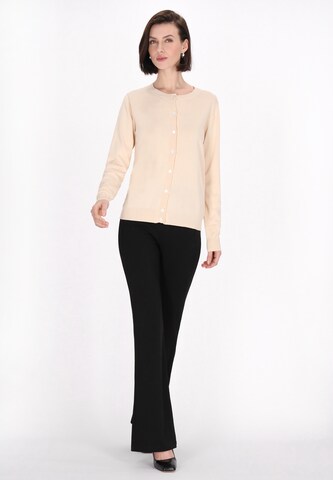 usha BLACK LABEL Knit cardigan in Beige