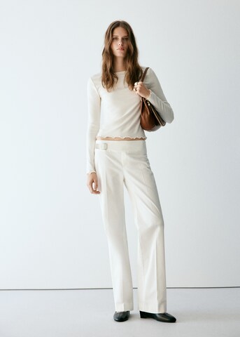 MANGO Shirt 'CURLITA' in White