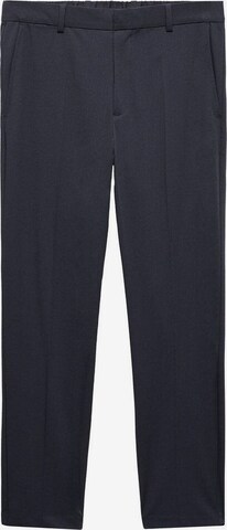 MANGO MAN Slim fit Pants 'bologna' in Blue: front