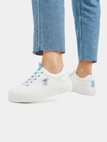 Pull&Bear Sneaker in Weiß