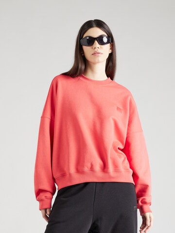 ALPHA INDUSTRIES Sweatshirt 'Essentials' in Rood: voorkant