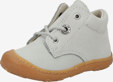 Pepino First-Step Shoes in White: front