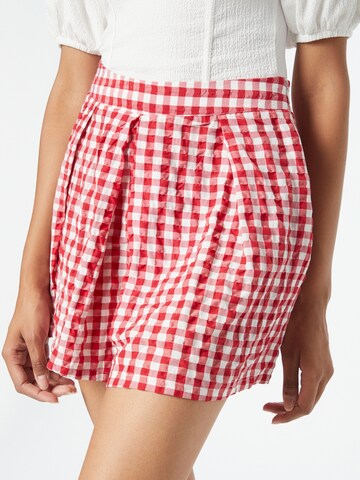 Koton Wide Leg Shorts in Rot