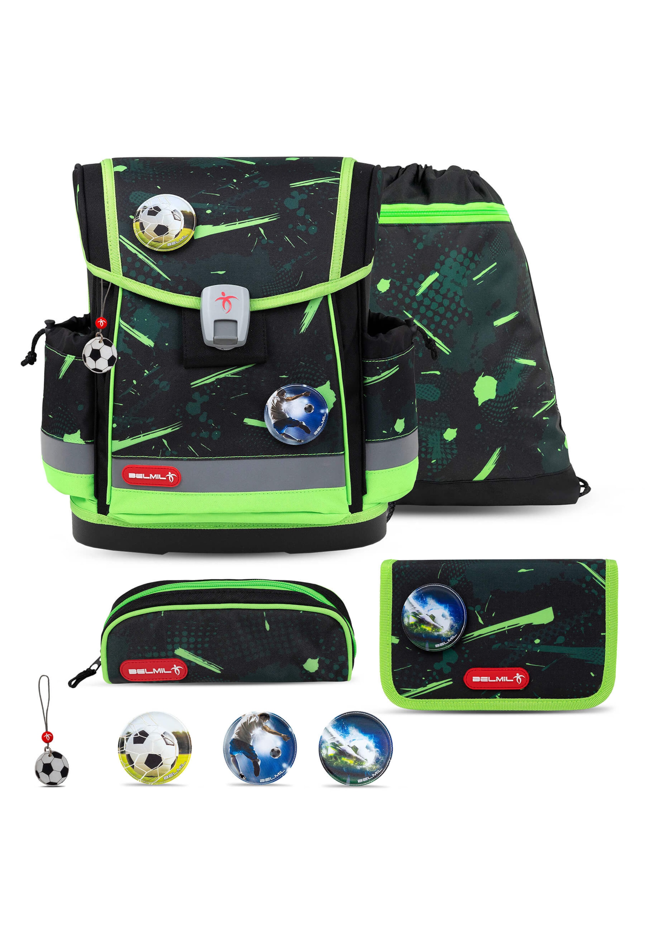 Belmil Backpack in Green: front