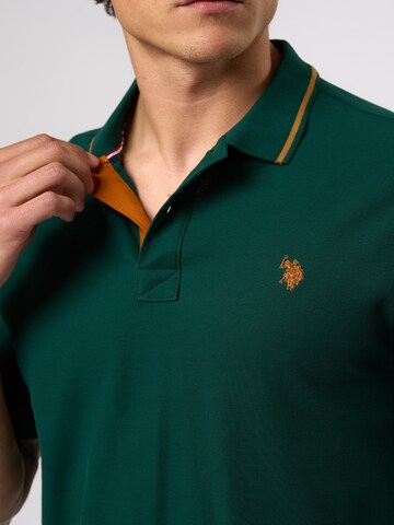 Coupe regular T-Shirt 'Noah' U.S. POLO ASSN. en vert