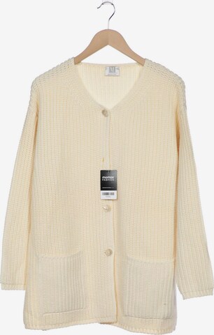Madeleine Sweater & Cardigan in M in White: front