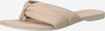 Karolina Kurkova Originals Pantolette 'Cinzia' i beige: framsida