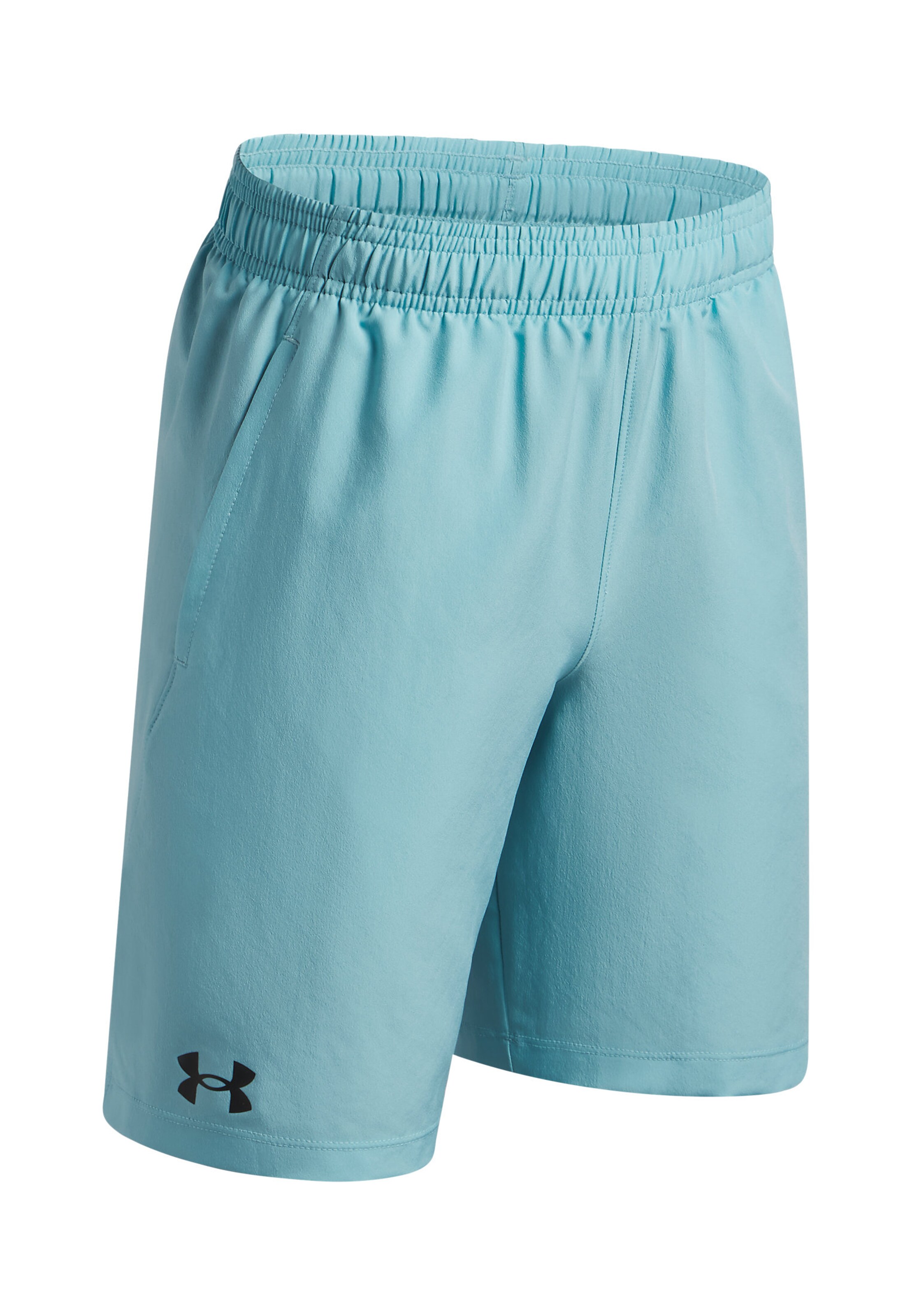 UNDER ARMOUR Regular Workout Pants 'UA Woven' in Blue