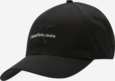 Calvin Klein Jeans Casquette en noir / blanc, Vue avec produit
