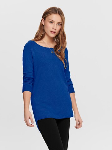 ONLY Sweater 'Mila' in Blue: front