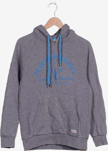 PEAK PERFORMANCE Sweatshirt & Zip-Up Hoodie in M in Grey: front