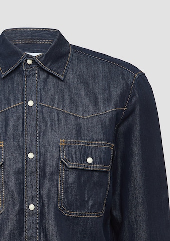 s.Oliver Regular Fit Hemd in Blau