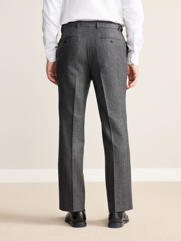 Regular Pantalon à plis Next en gris