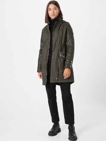 River Island Talveparka, värv roheline