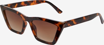 PIECES - Gafas de sol 'BELTINA' en marrón: frente