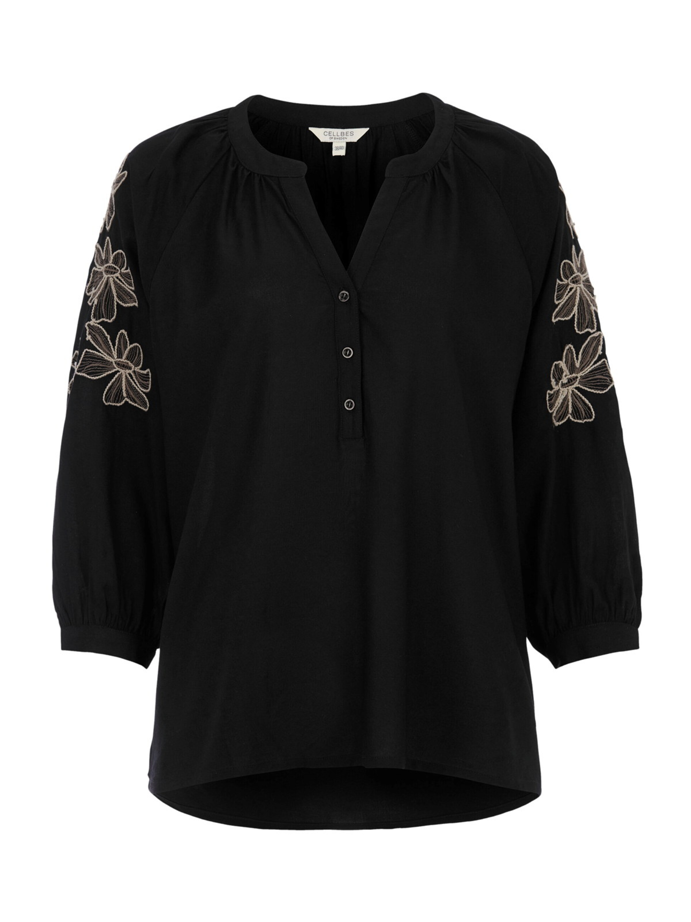 Cellbes of Sweden Bluse in Schwarz: Vorderseite
