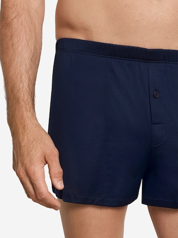 Hanro Boxer shorts ' Cotton Sporty ' in Blue