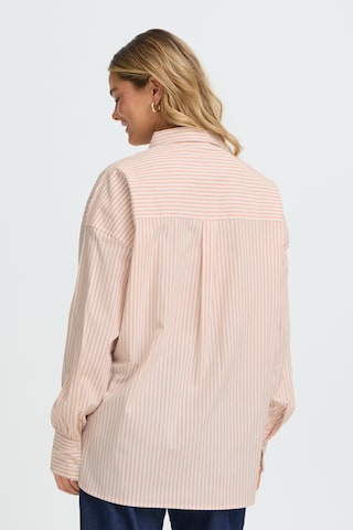 Chemisier Fransa en orange