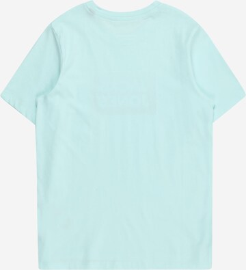 T-Shirt 'STEEL' Jack & Jones Junior en bleu