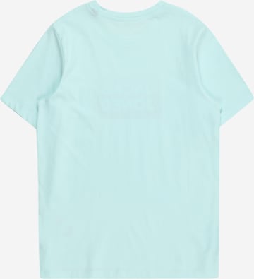 Jack & Jones Junior T-shirt 'STEEL' i blå
