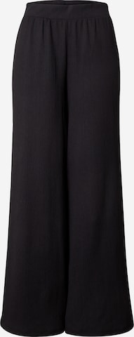 Pantaloni 'Emina' de la ABOUT YOU pe negru: față