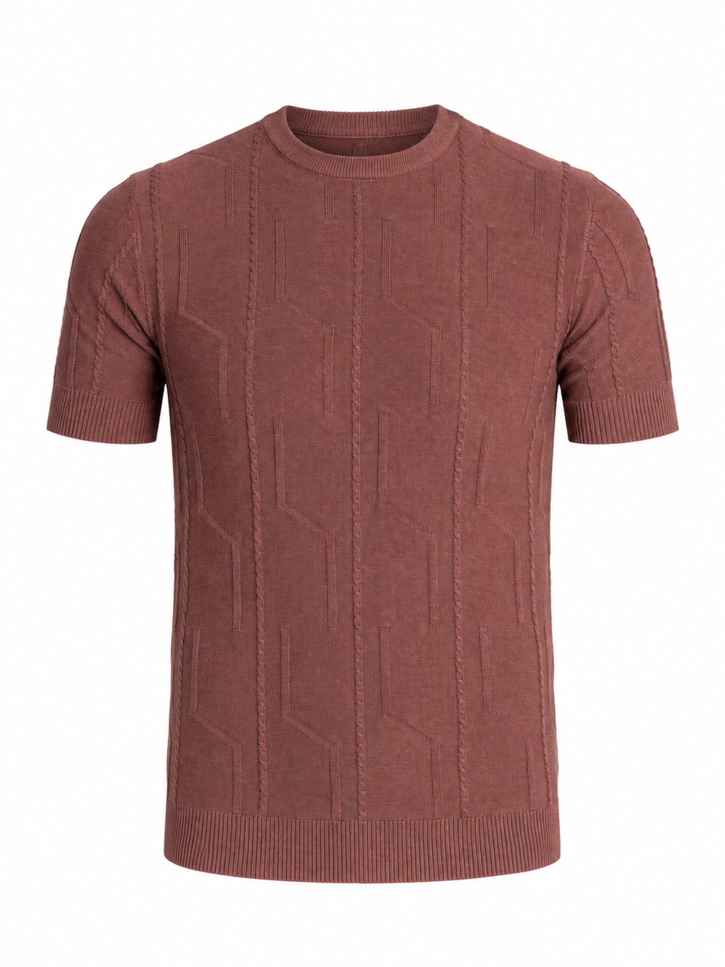 Gianni Kavanagh Shirt in Braun: Vorderseite