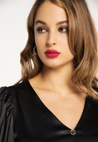faina - Vestido em preto