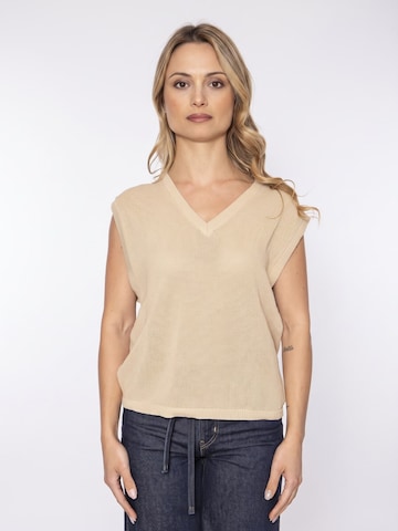Brixton Weste 'Aruba'‌‌‌‌‌ in Beige: Vorderseite