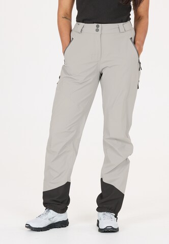 Whistler Regular Sportbroek 'Oxtrail' in Grijs: voorkant