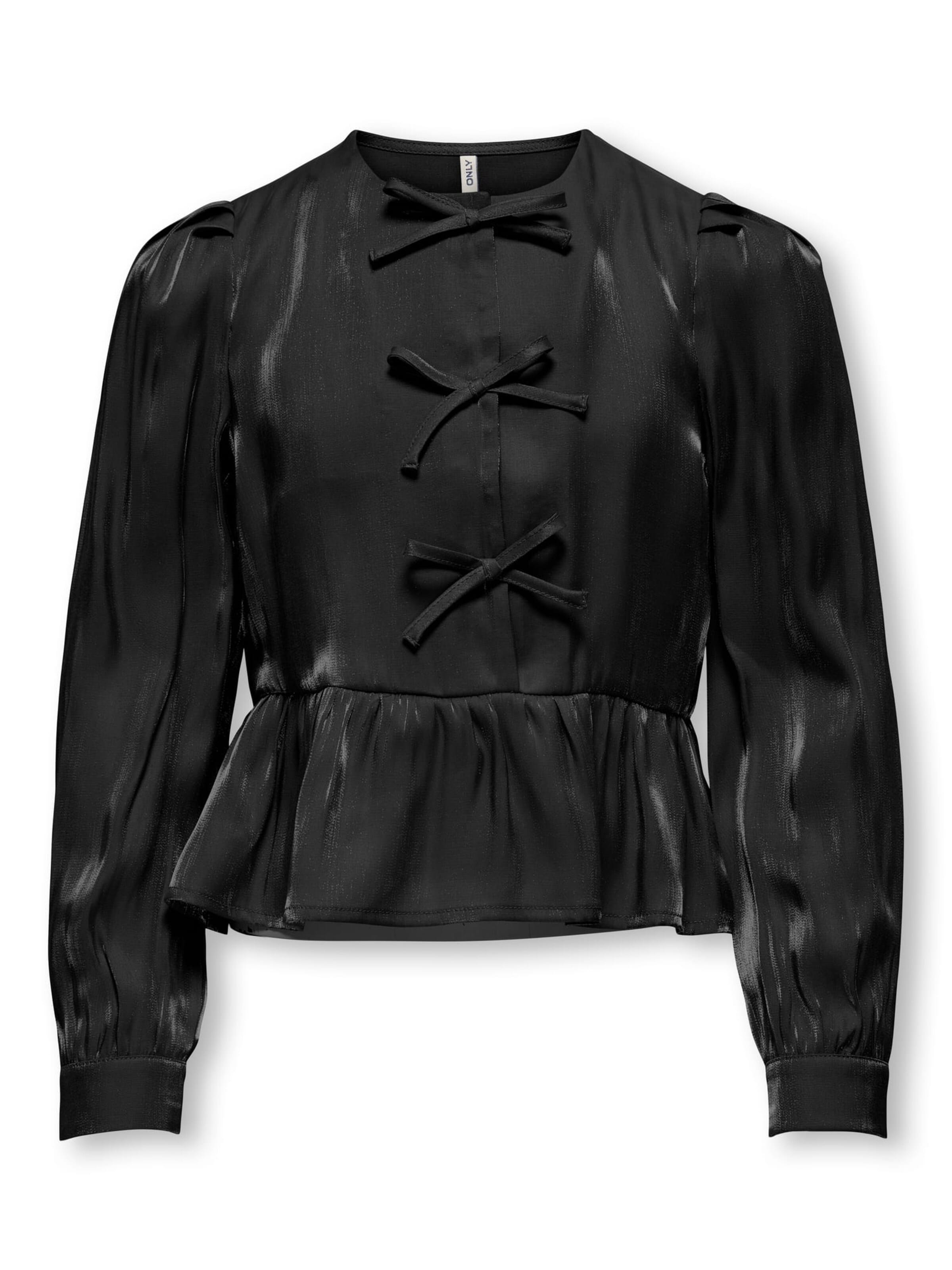 ONLY Top 'Victoria' in Black: front