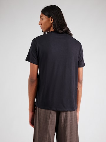 MUSTANG T-Shirt 'Austin' in Schwarz