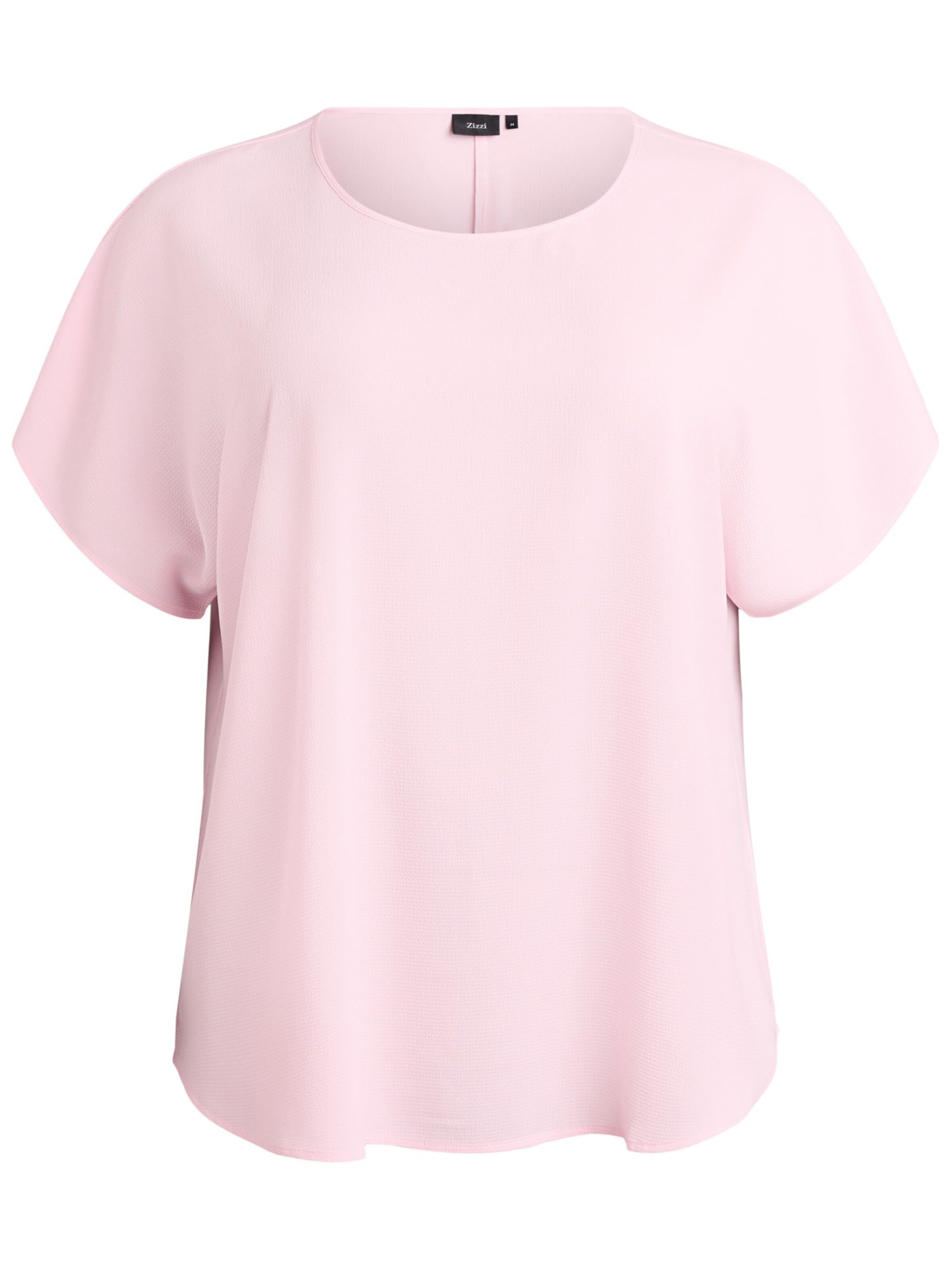 Zizzi Блузка 'Vanni' в Ярко-розовый: спереди