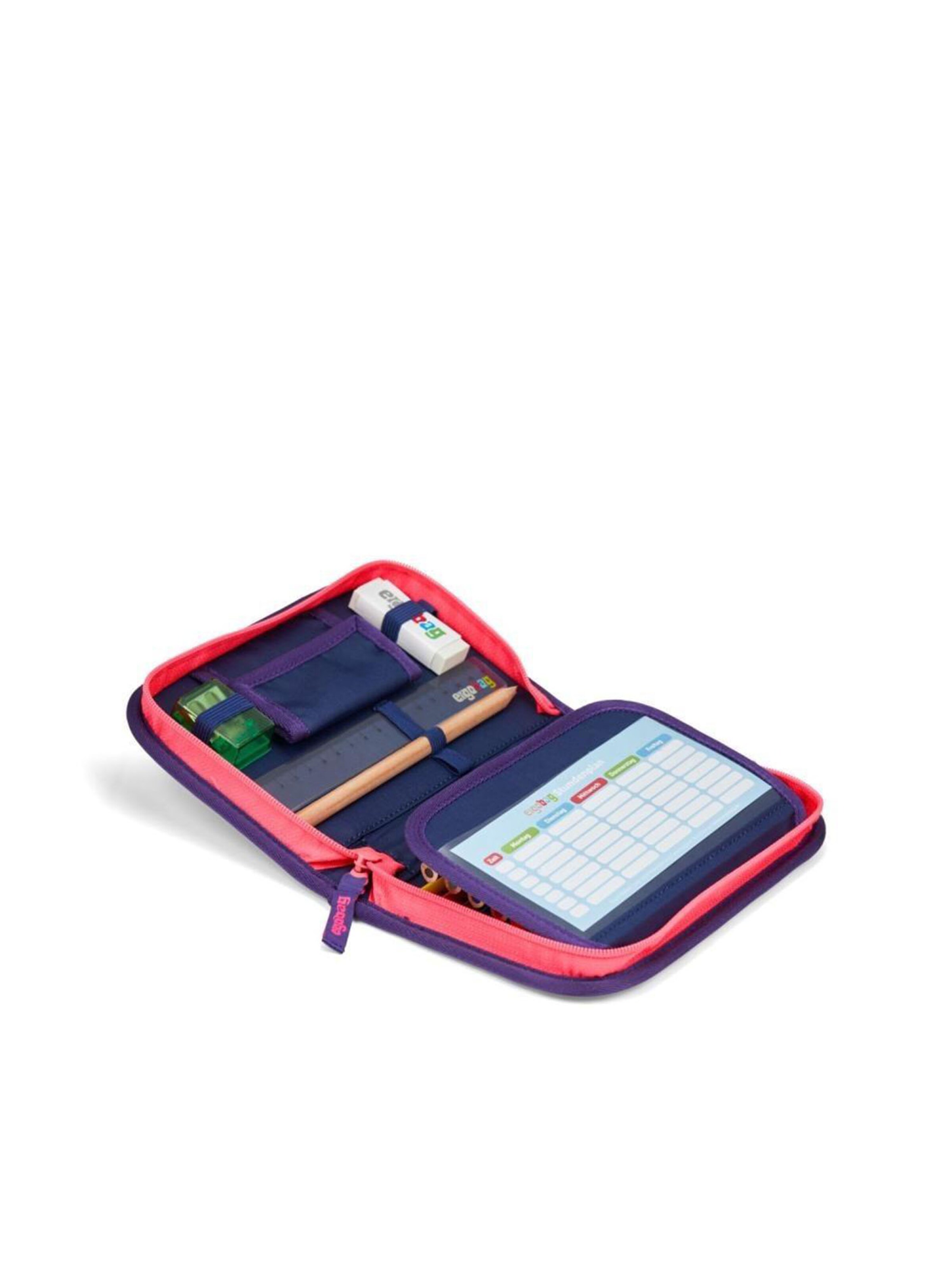 ergobag Rucksack 'Set 6tlg'‌‌‌‌‌‌‌‌‌‌ in Pink