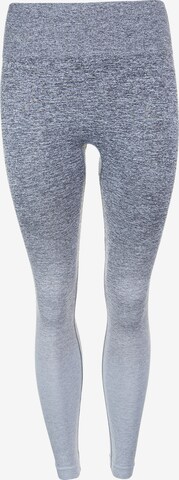 Athlecia Skinny Outdoor Pants in Grey: front