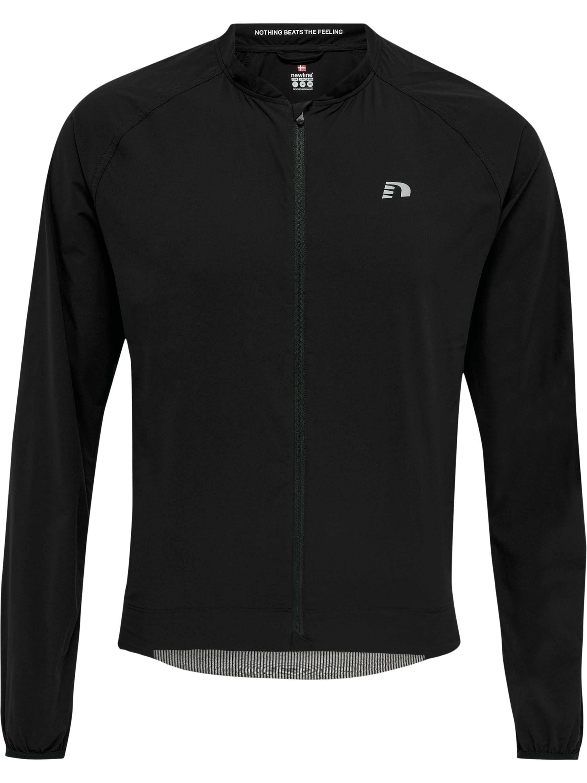 Newline Sportjacke in Schwarz: Vorderseite
