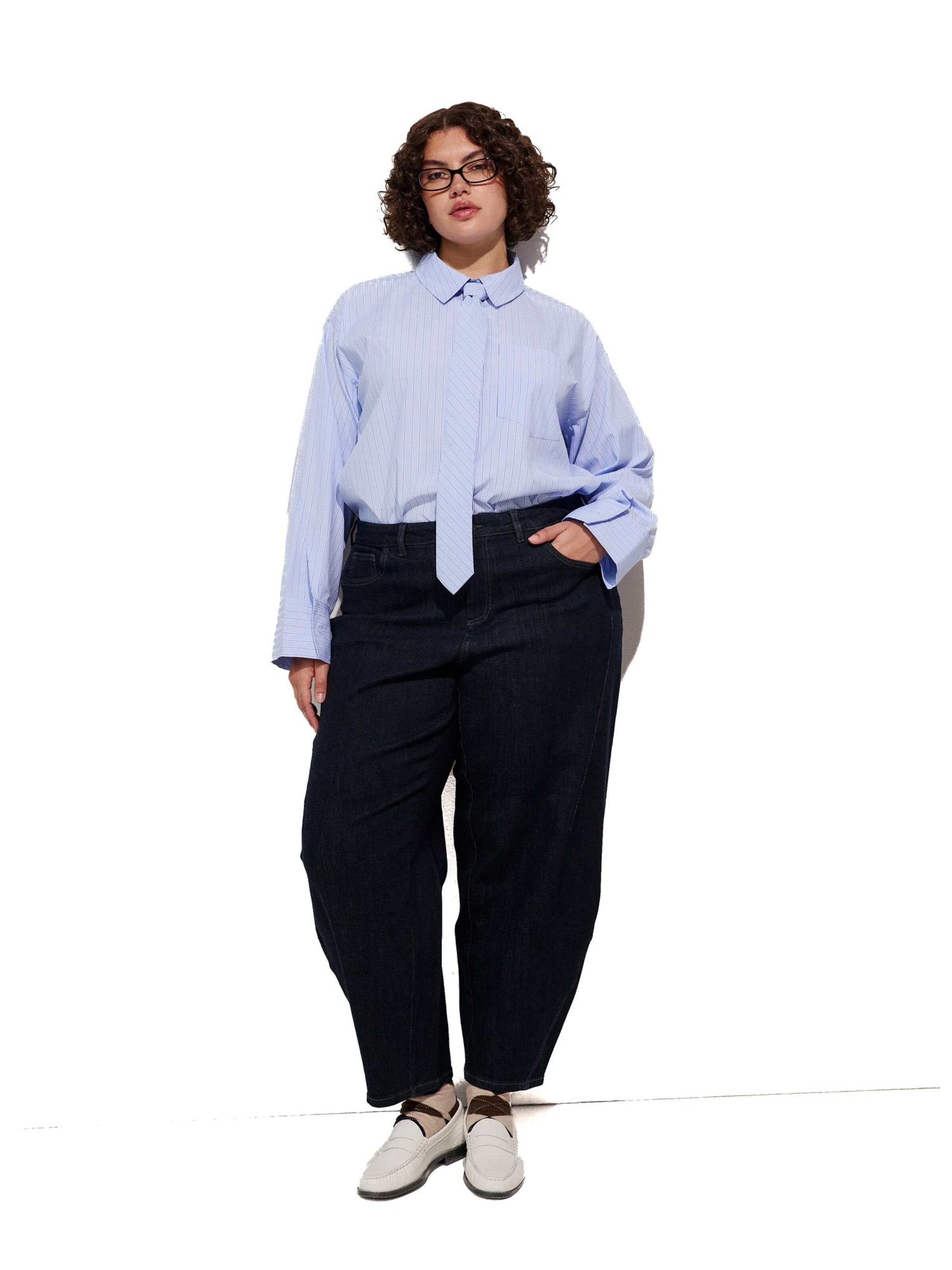 Baggy Jean Zizzi en bleu : devant