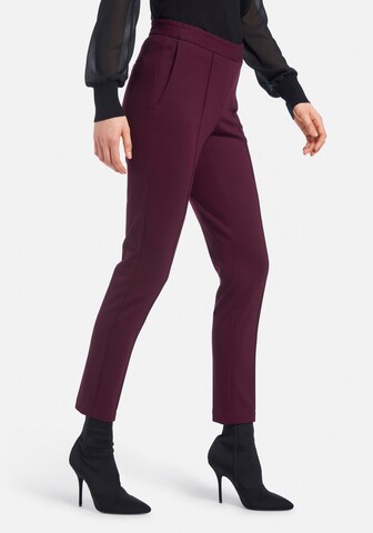 Peter Hahn Tapered Broek in Lila