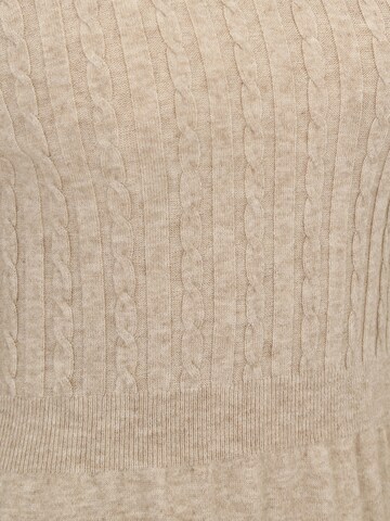 Only Petite Knit dress 'ONLFIA' in Beige
