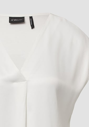 s.Oliver BLACK LABEL Blouse in Beige