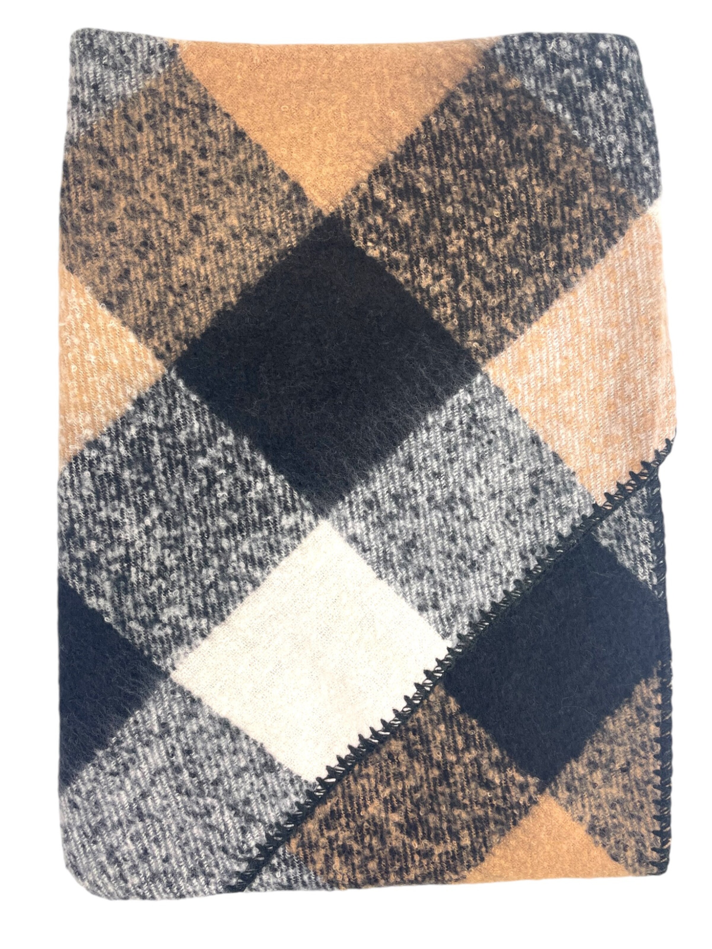 Kumixi Scarf 'Karo' in Beige