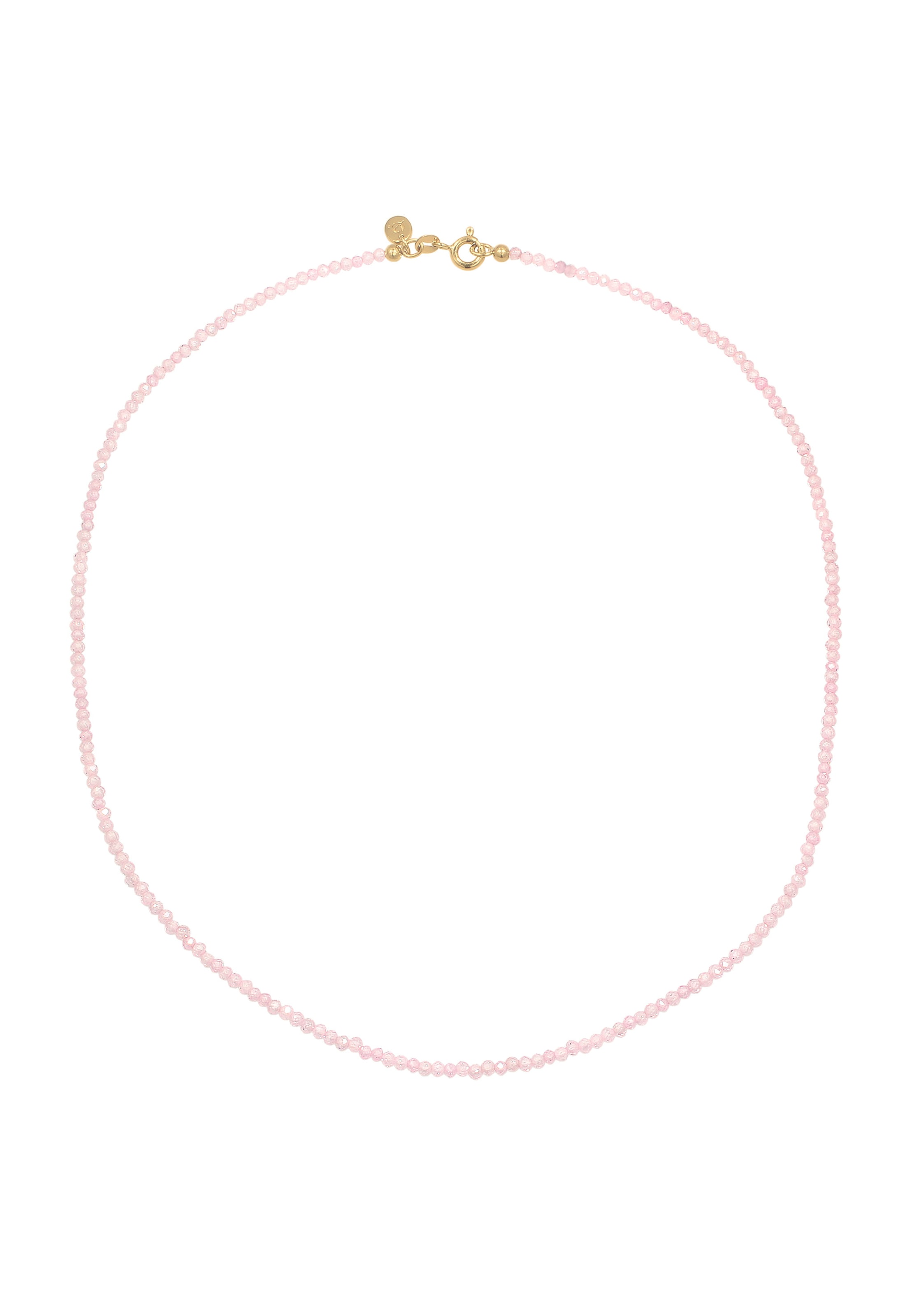 ELLI PREMIUM Kette in Pink: Vorderseite