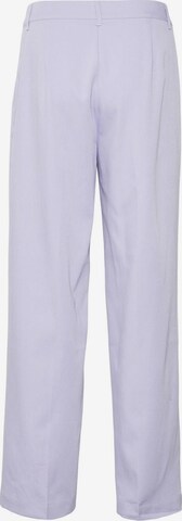 Noisy may - Bootcut Pantalón plisado 'Almond' en lila