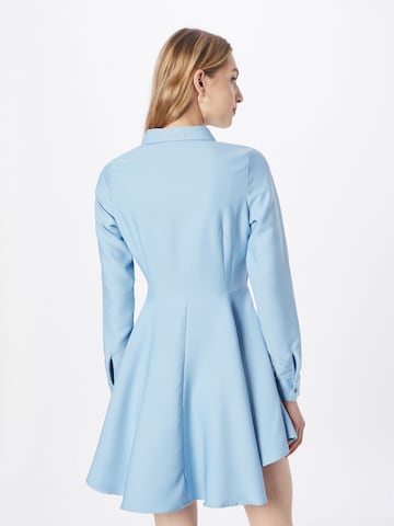 In The Style Shirt Dress in Blue